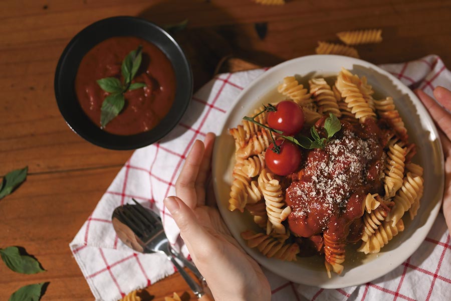 Pasta a la siciliana