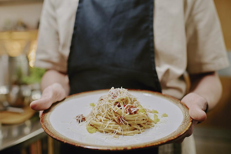 Pasta carbonara