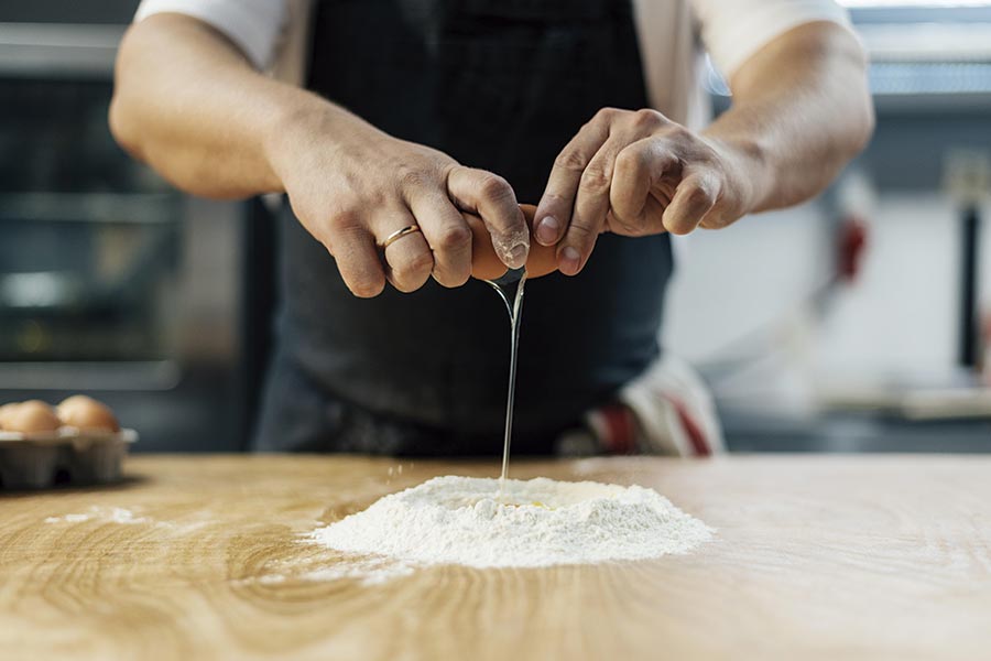 Elaborando pasta fresca